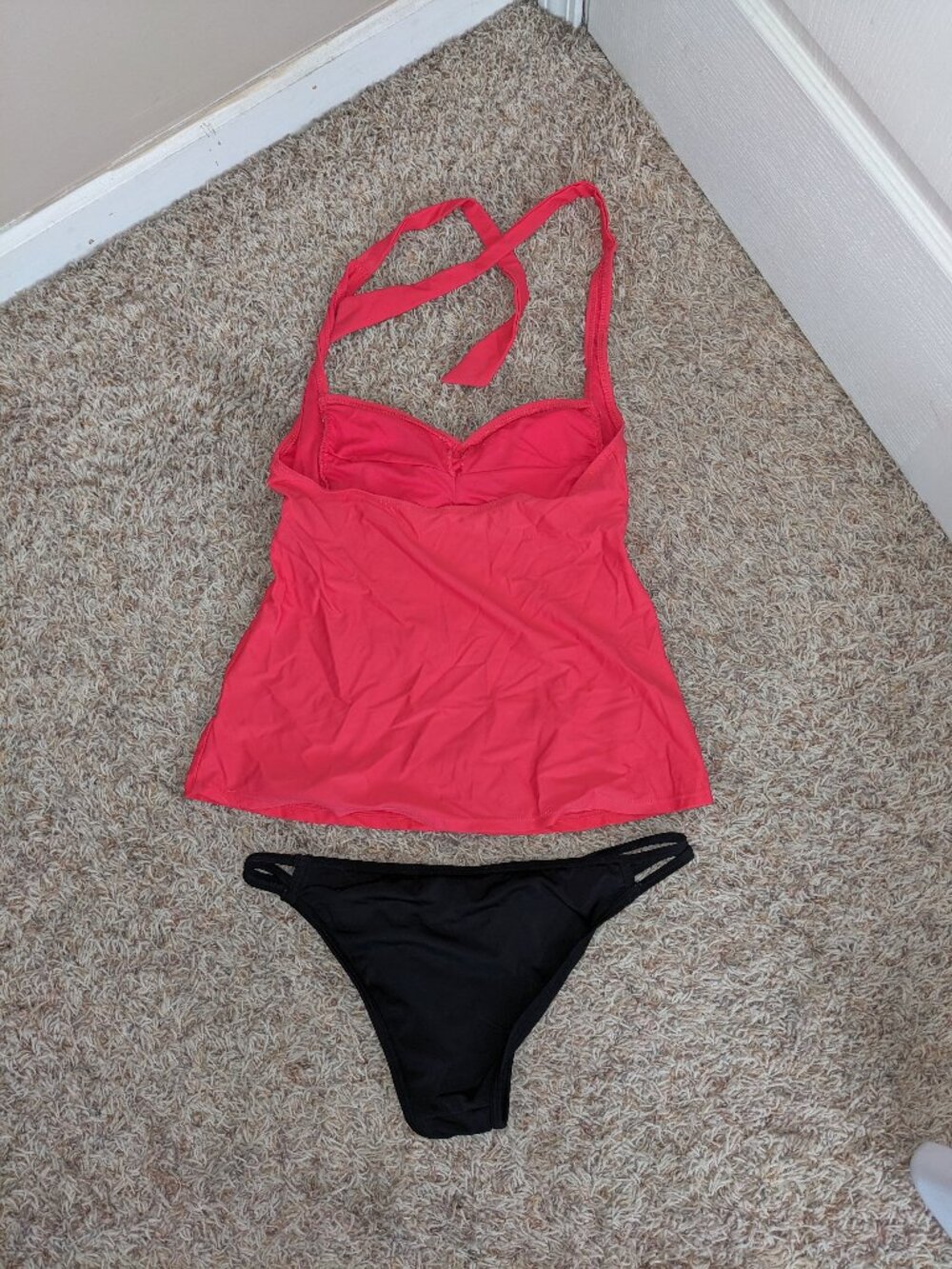 Catalina, Wolfe & Whistle Tankini Set Sz M